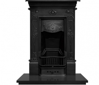 The Crocus Cast Iron Fireplace